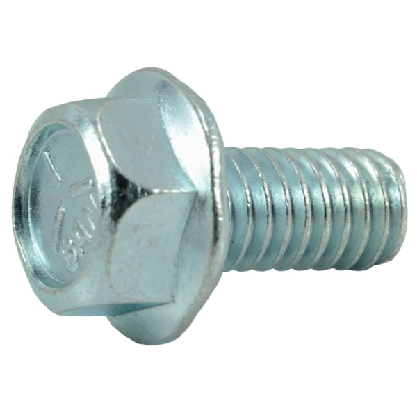 Midwest Fastener Grade 5, 5/16"-18 Flange Bolt, Zinc Plated Steel, 5/8 in L, 12 PK 34782 - main